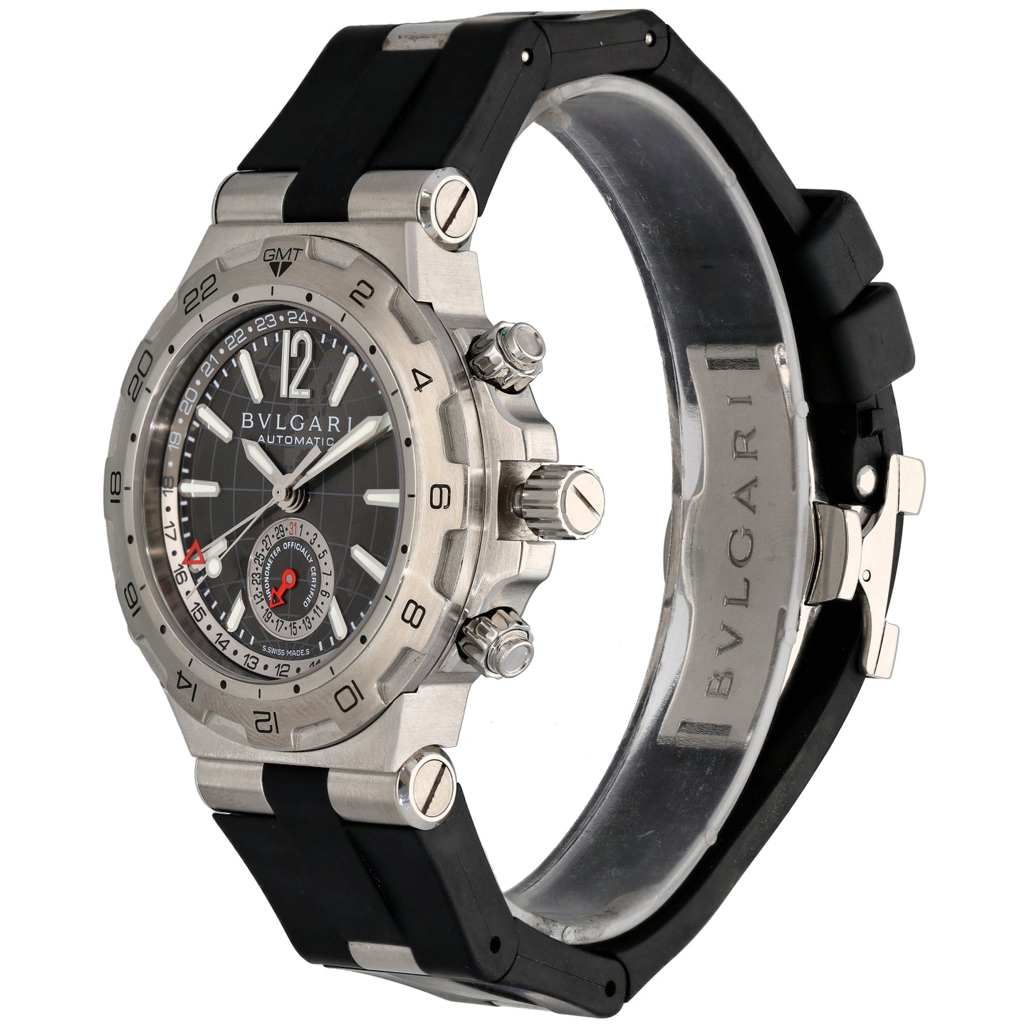 Bvlgari Diagono DP 42 S 42mm Stainless Steel Watch
