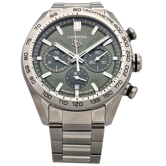 Tag Heuer Carrera CBN2A10 44mm Stainless Steel Watch (Ex-Display)