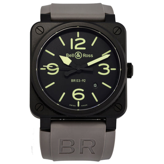 Bell & Ross BR03 BR03-92 42mm Ceramic Watch