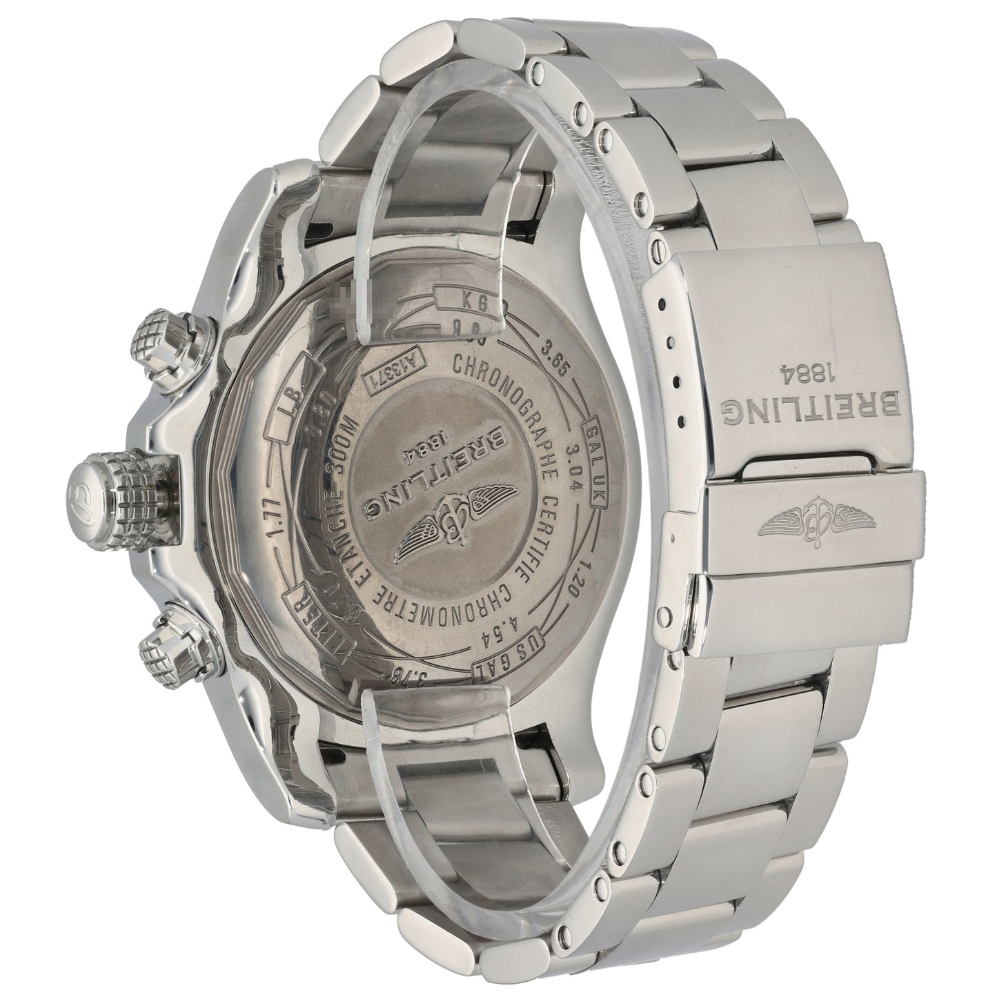 Breitling Super Avenger II A13371 48mm Stainless Steel Watch