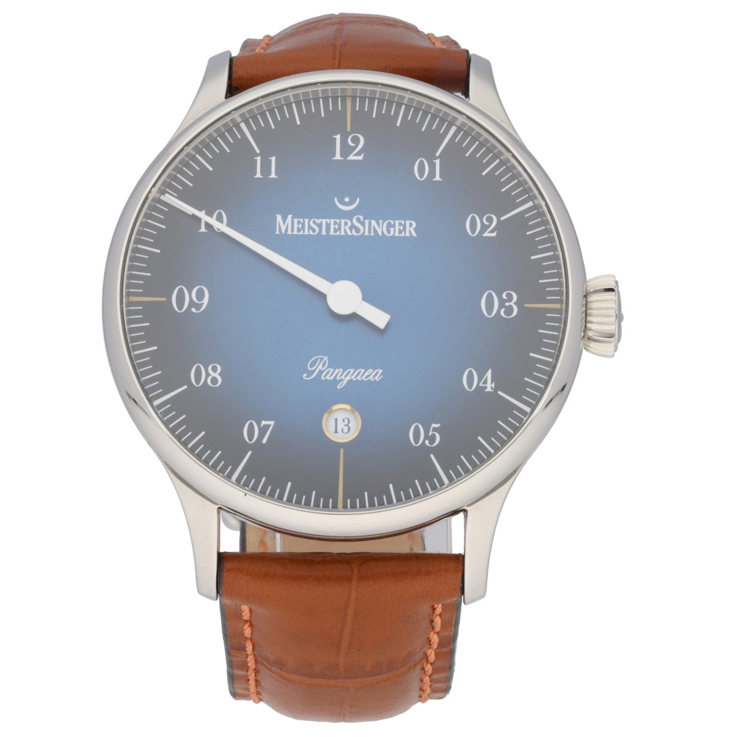 Ex-Display MeisterSinger Pangaea Date PMD908D 40mm Stainless Steel Watch