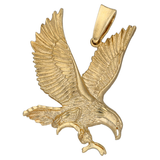 9ct Gold Eagle Pendant