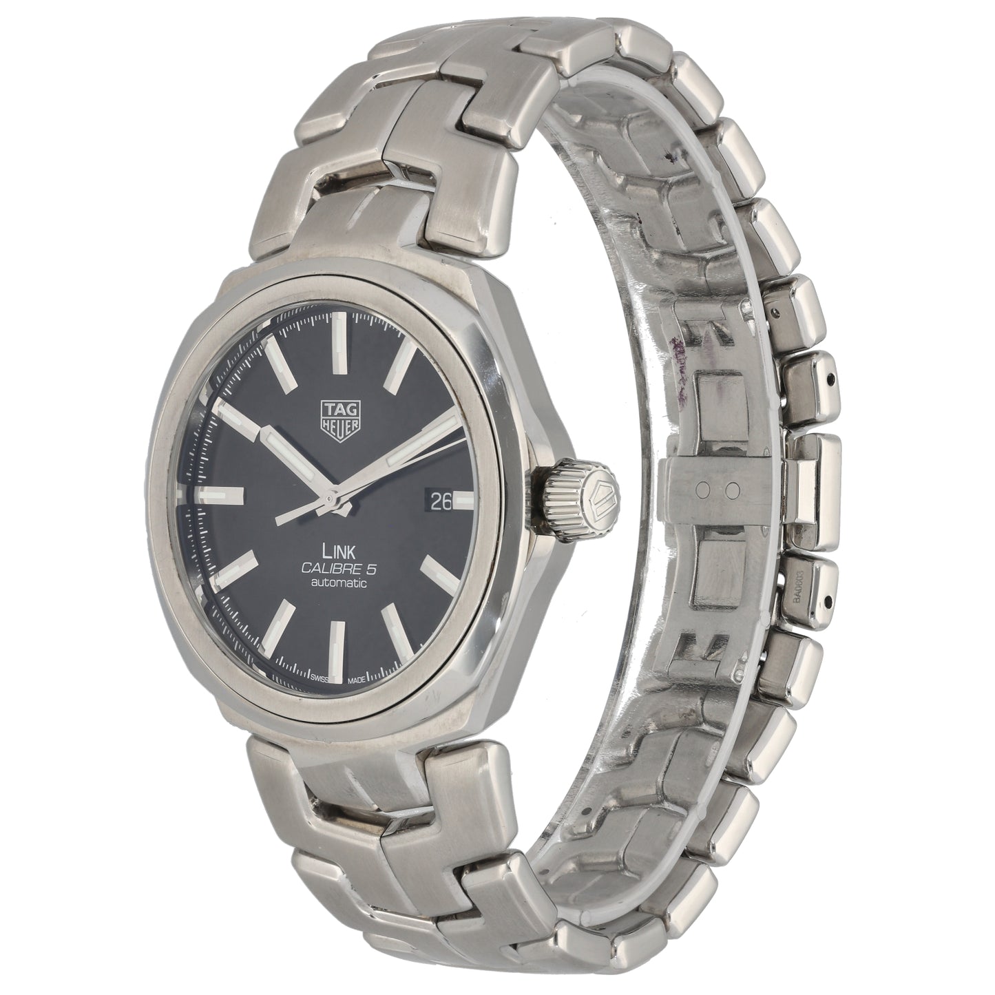 Tag Heuer Link WBC2110 41mm Stainless Steel Watch