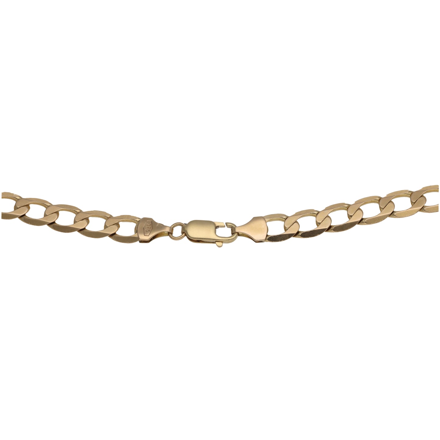 9ct Gold Curb Chain 20"