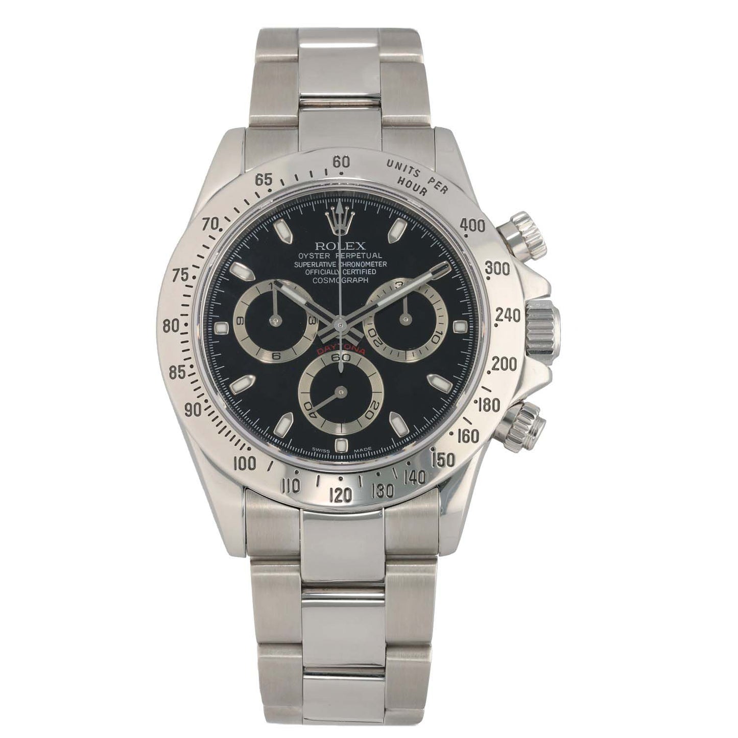 Rolex Daytona 116520 40mm Stainless Steel Watch