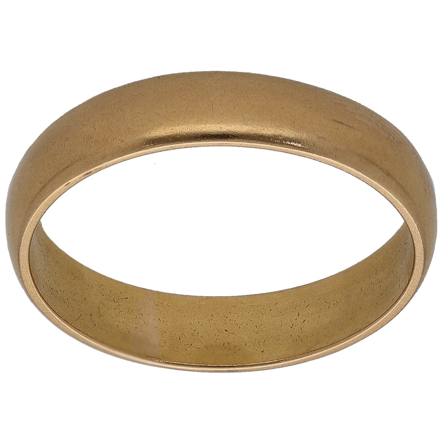 22ct Gold Plain Wedding Ring Size O