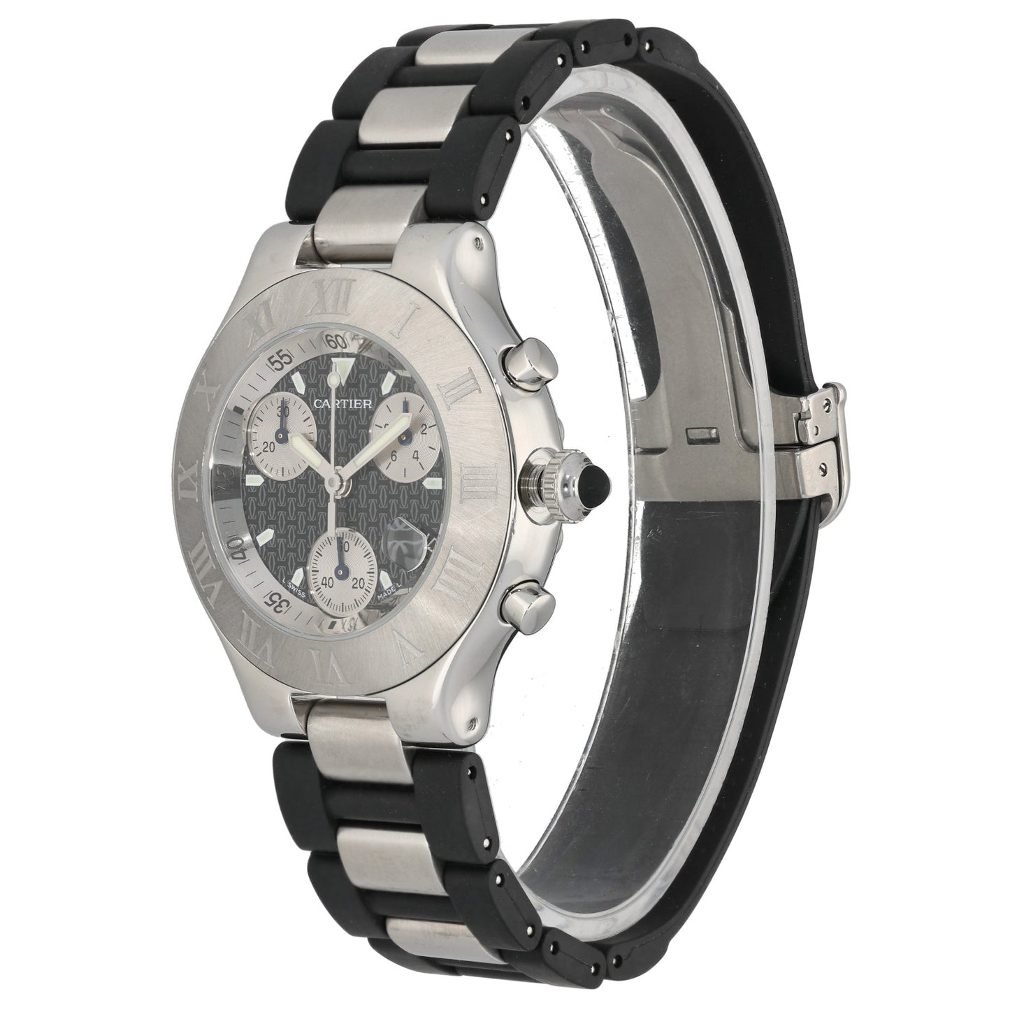 Cartier Must 21 W10125U2 38mm Stainless Steel Watch