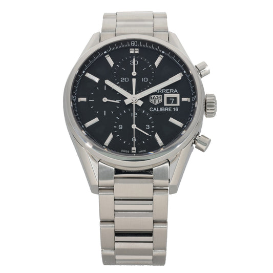 Tag Heuer Carrera CBK2110 41mm Stainless Steel Watch