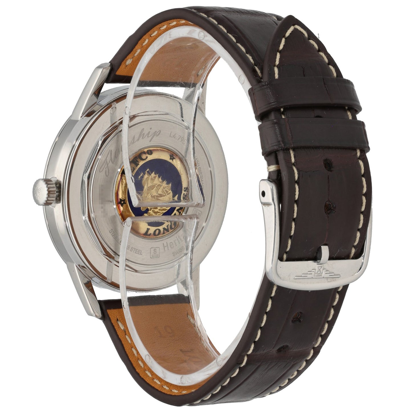 Longines Flagship L4.795.4 38mm Stainless Steel Watch