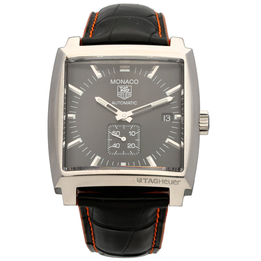 Tag Heuer Monaco WW2110-0 37mm Stainless Steel Watch