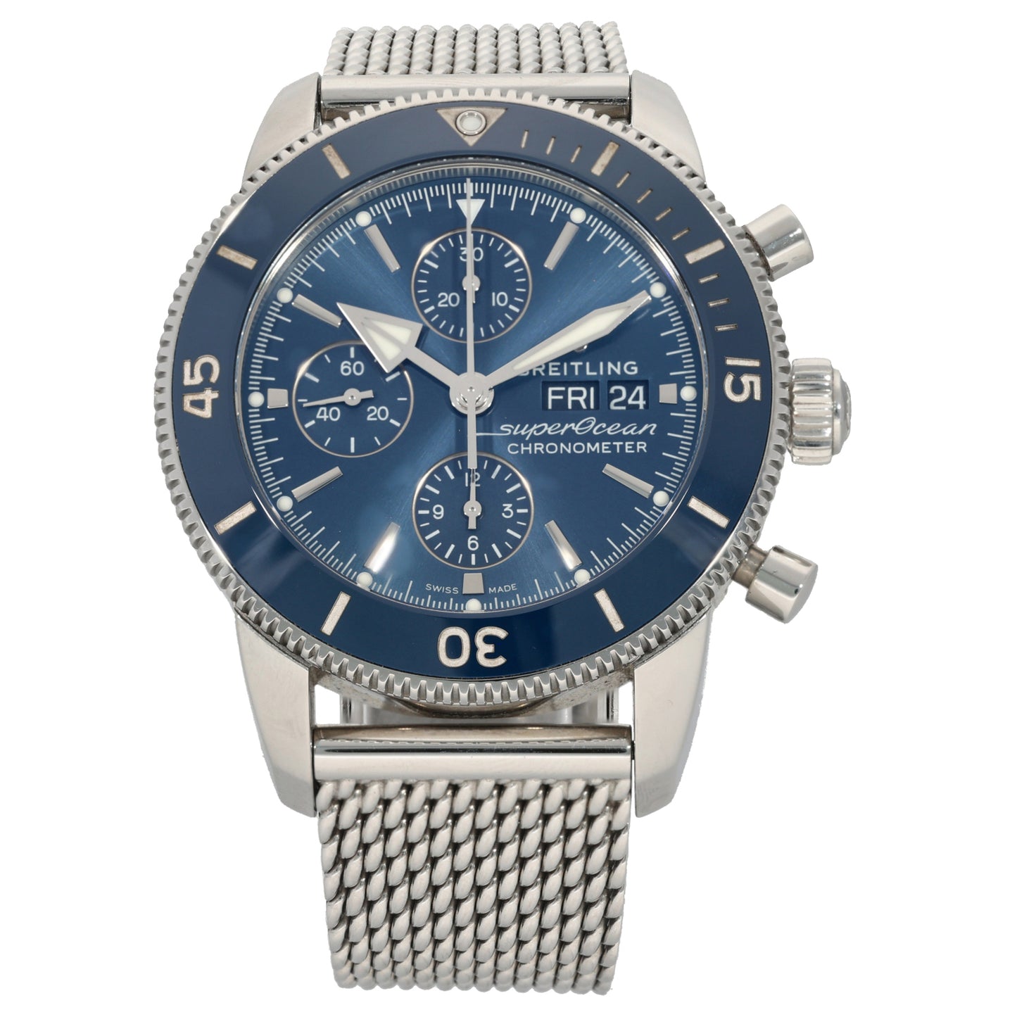 Breitling Superocean A13313 44mm Stainless Steel Watch