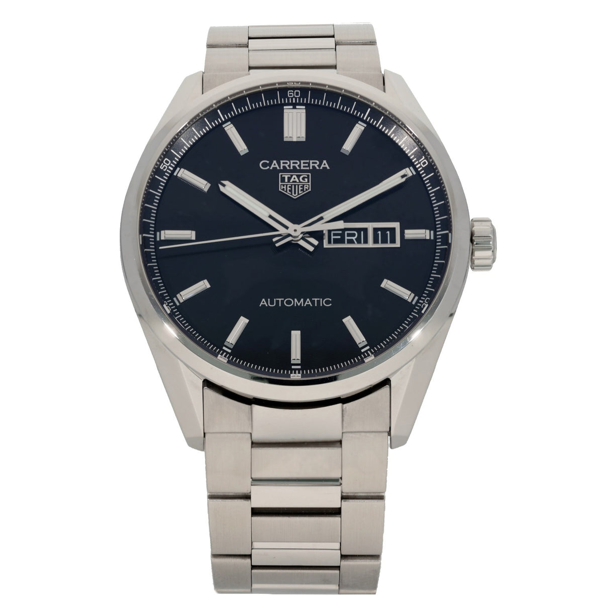 Tag Heuer Carrera WBN2010 41mm Stainless Steel Watch