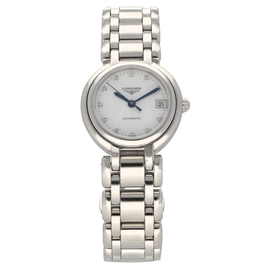Longines PrimaLuna L8.111.4 26.5mm Stainless Steel Watch