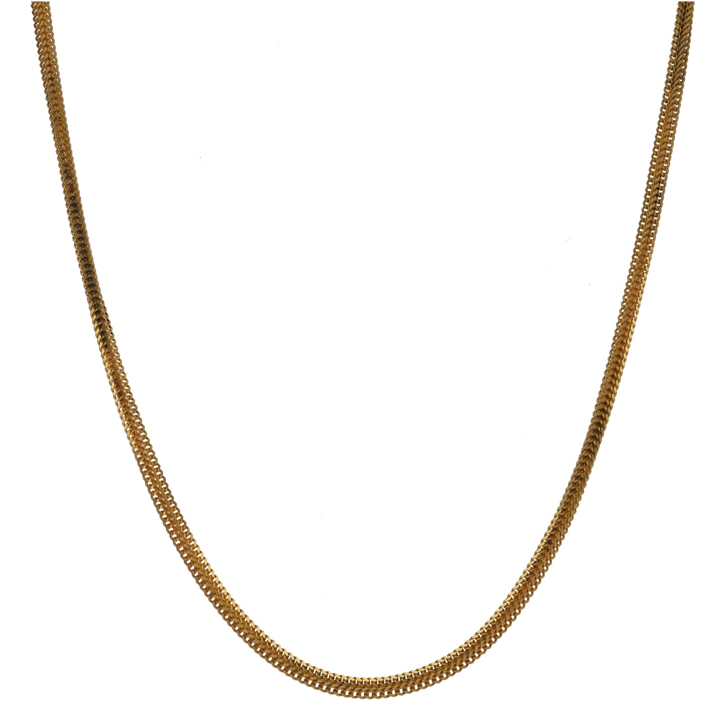 22ct Gold Snake Chain 18"