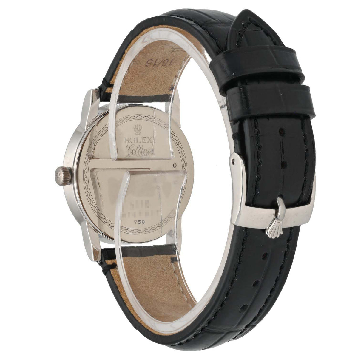 Rolex Cellini 5116 32mm White Gold Watch