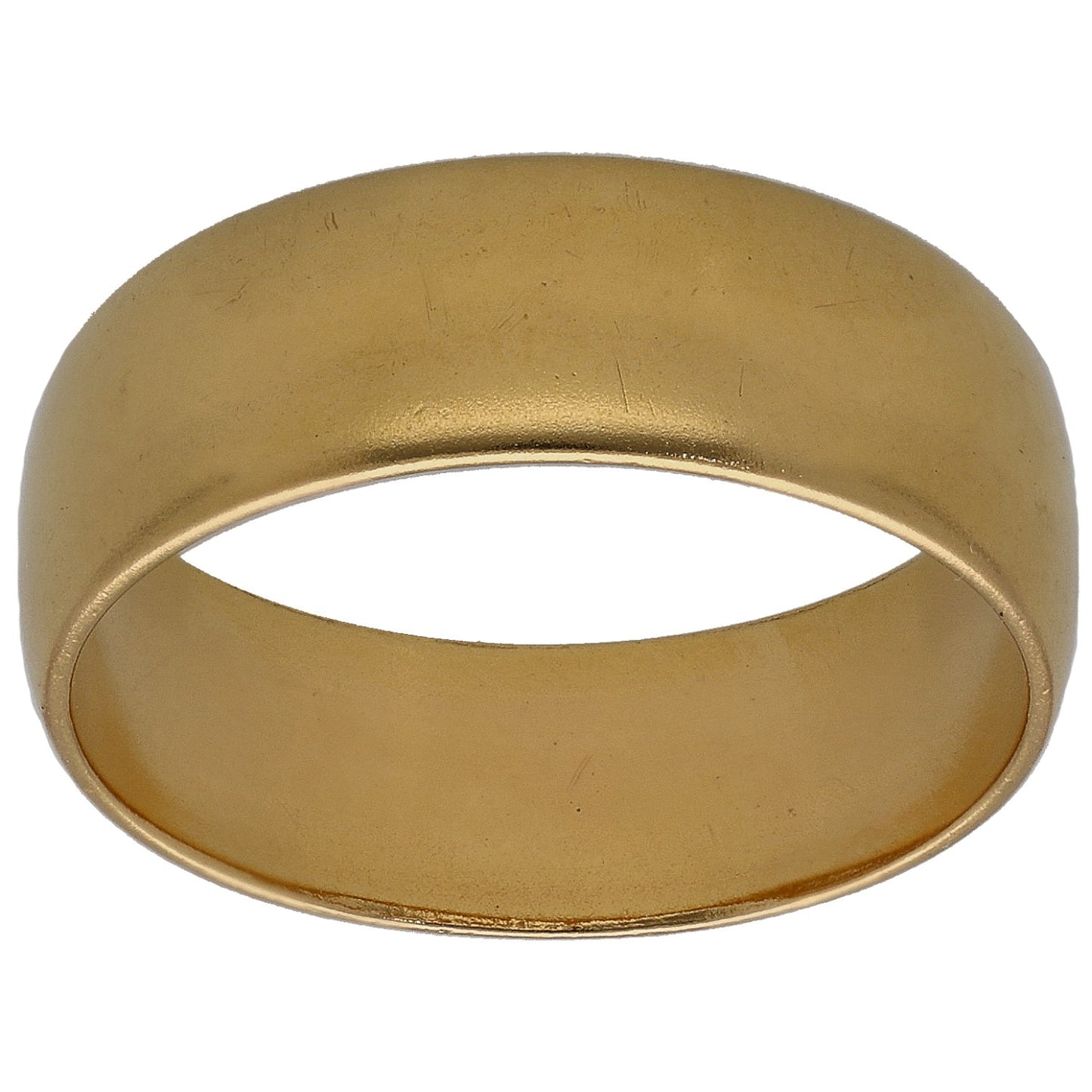 22ct Gold Plain Wedding Ring Size M