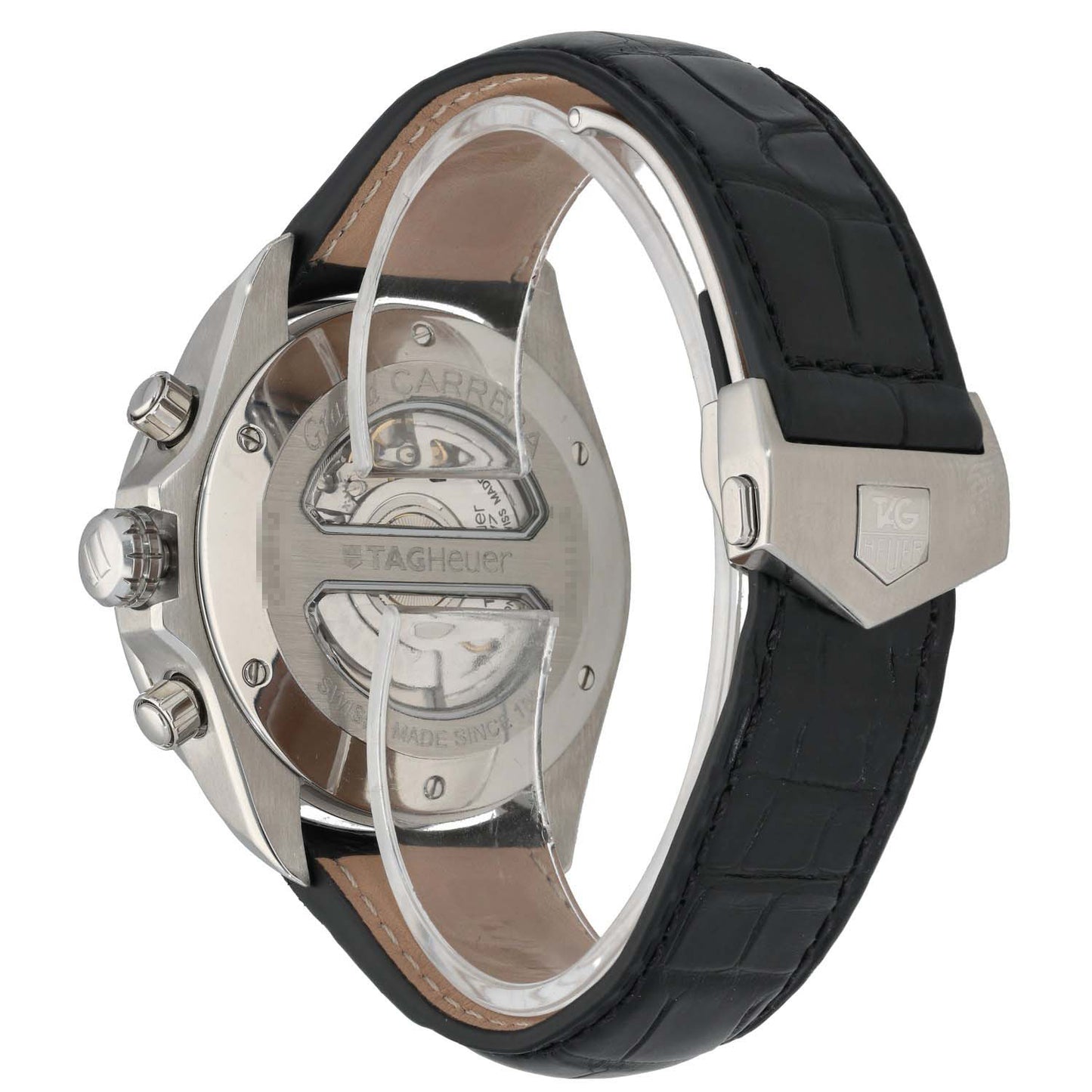 Tag Heuer Grand Carrera CAV511A 43mm Stainless Steel Watch