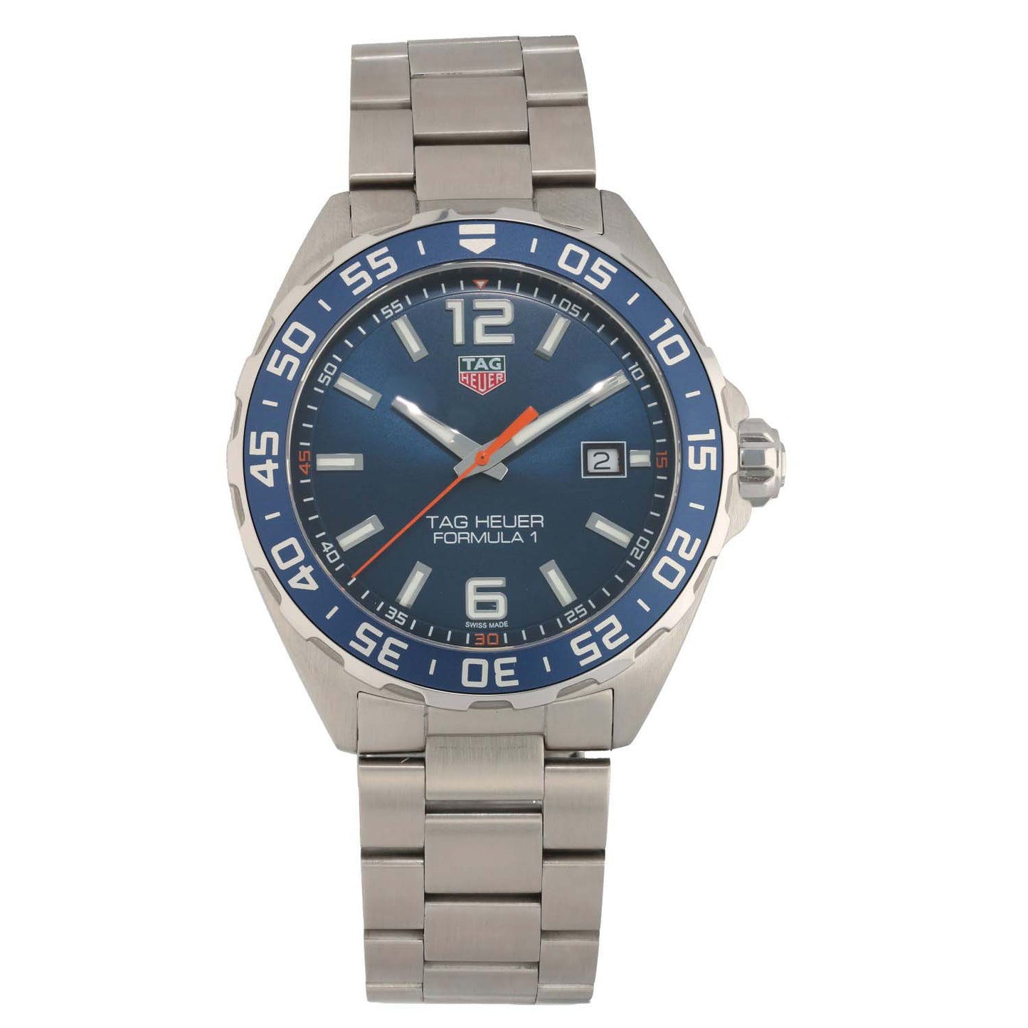 Tag Heuer Formula 1 WAZ1010 43mm Stainless Steel Watch