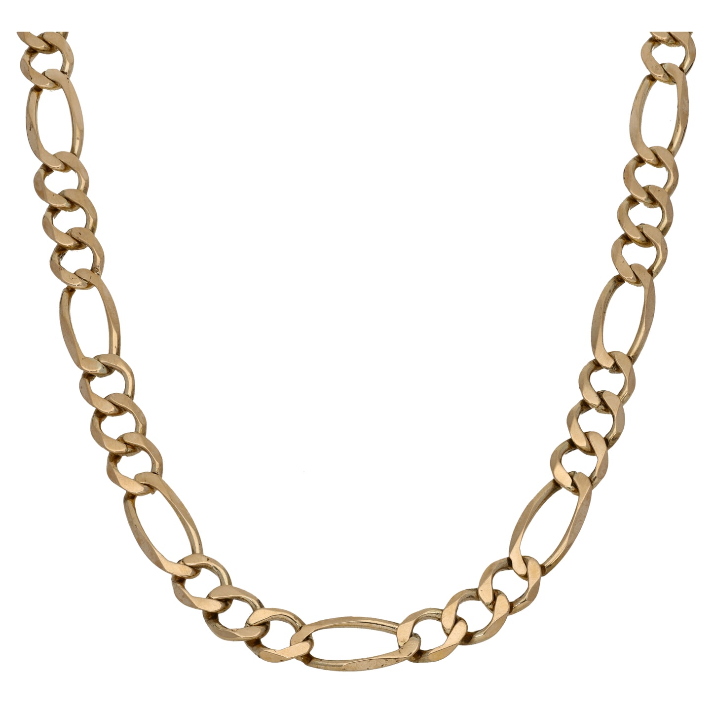 9ct Gold Figaro Chain 20"