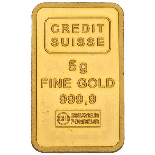 24ct 5g Gold Bar