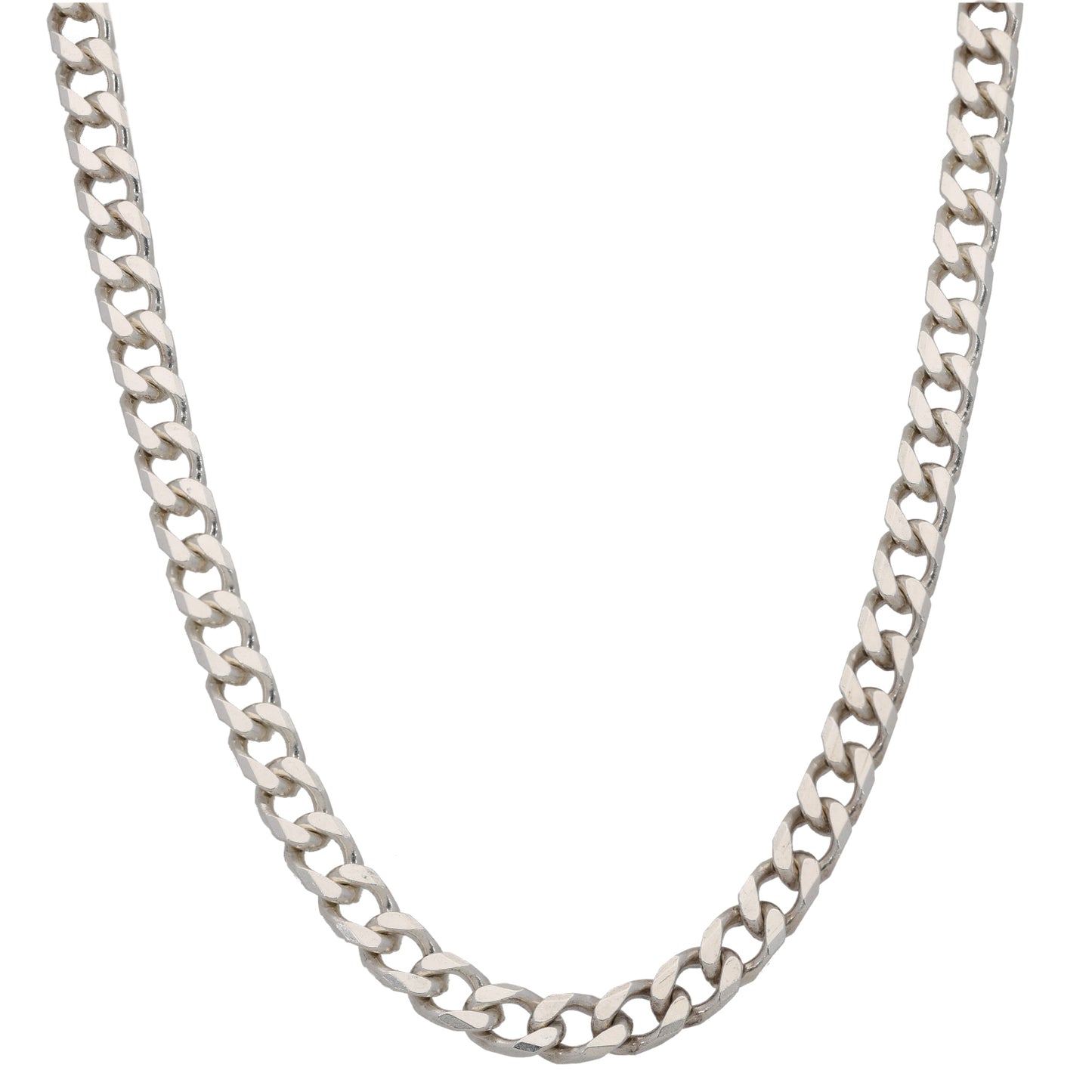 Sterling Silver Curb Chain 20"