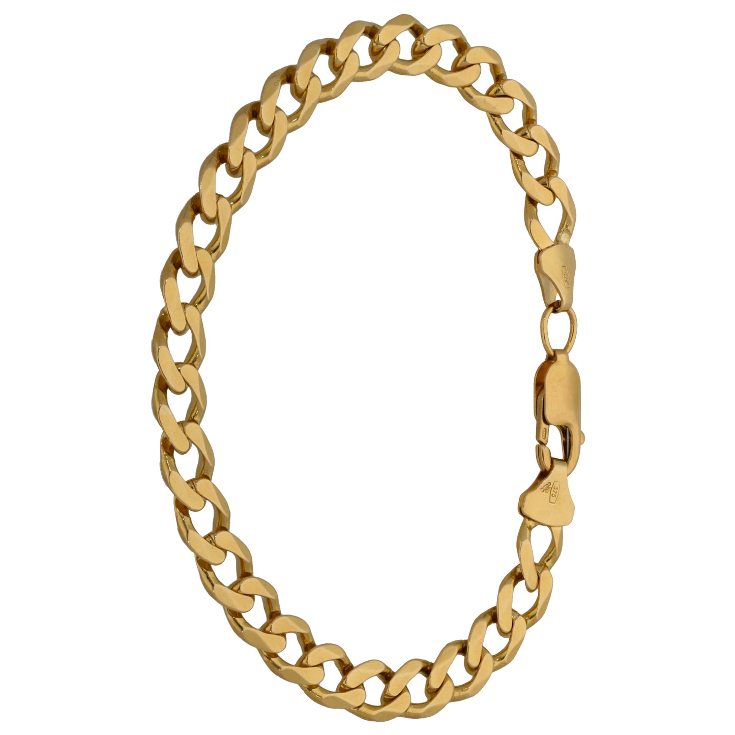 9ct Gold Curb Bracelet