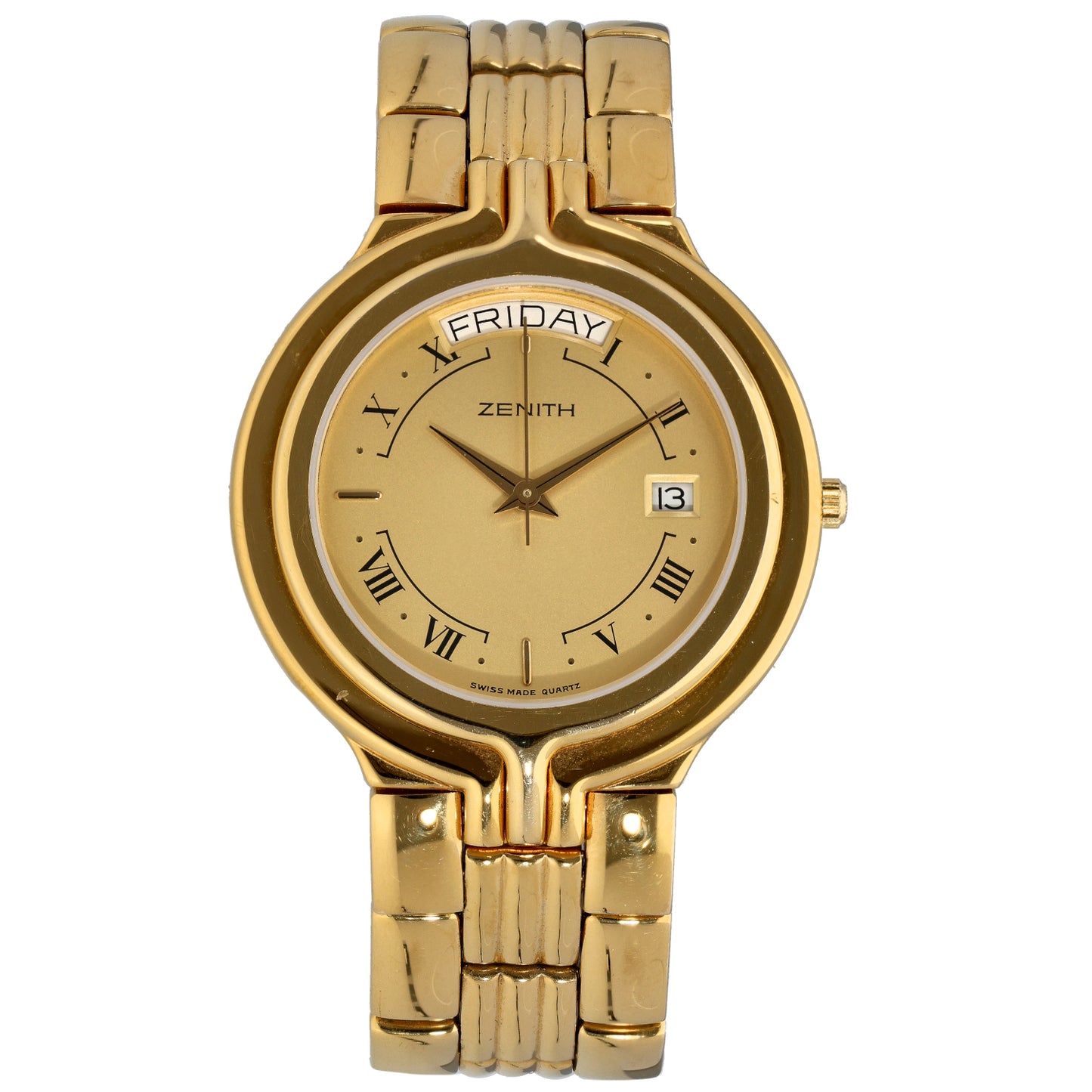 Zenith Vintage 35mm Gold Plated Watch
