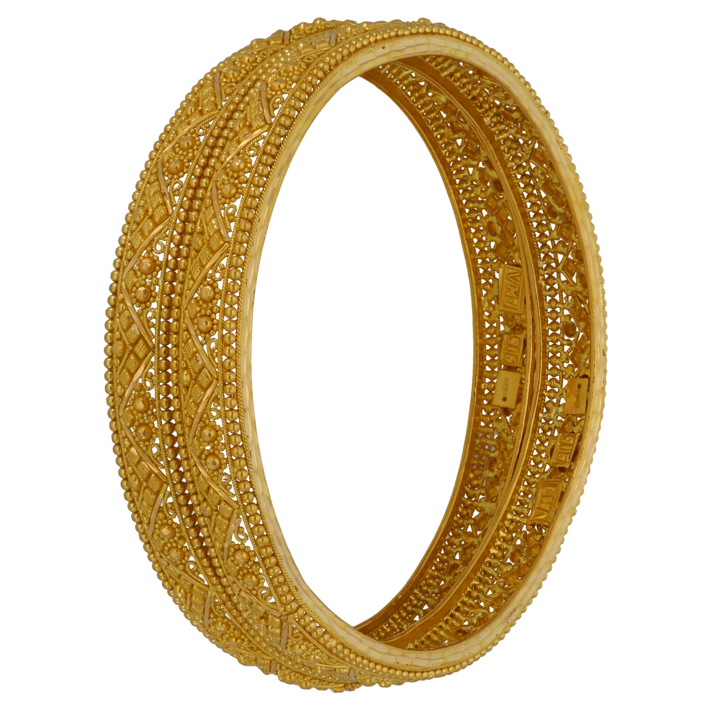 22ct Gold Set of Bangles