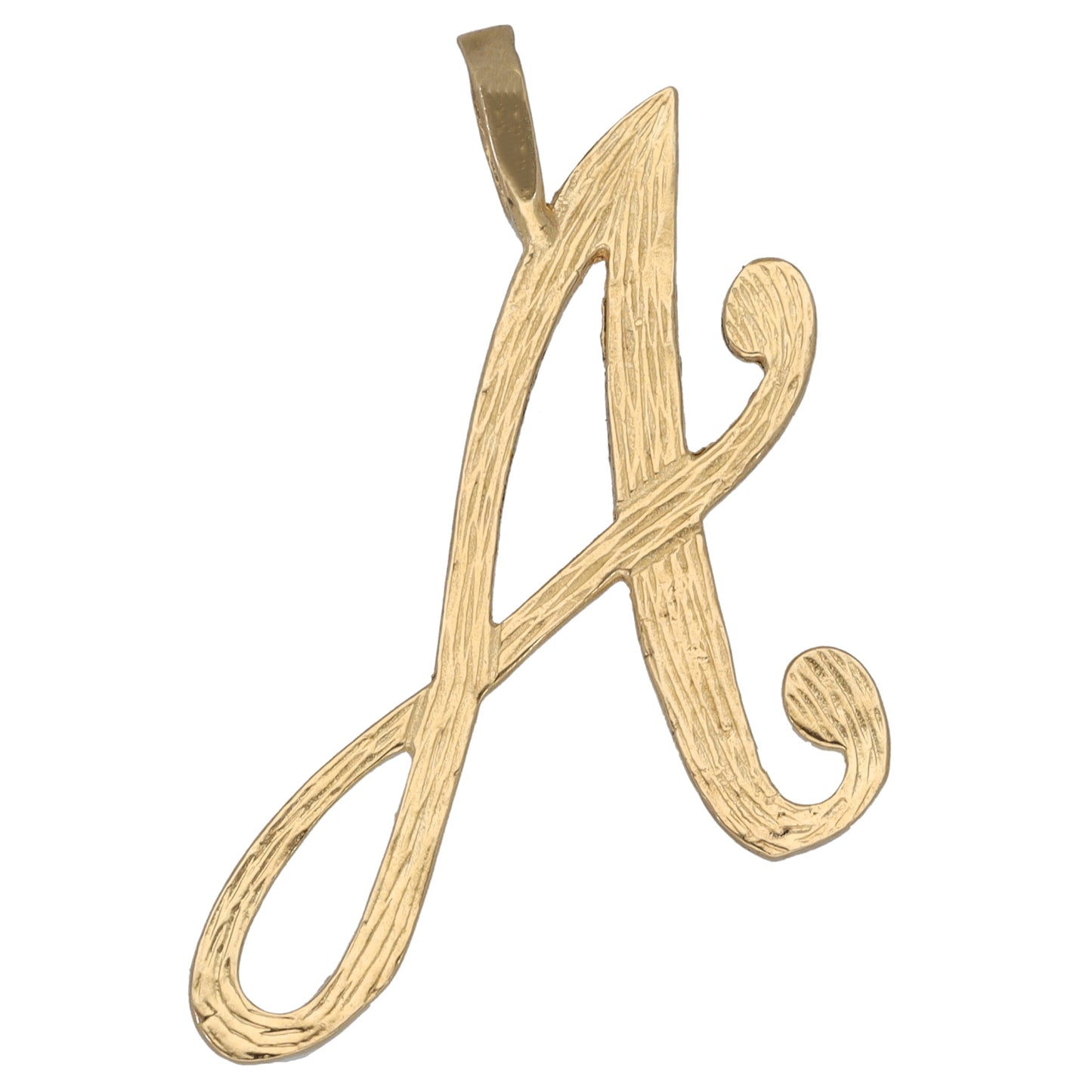 9ct Gold Initial A Pendant