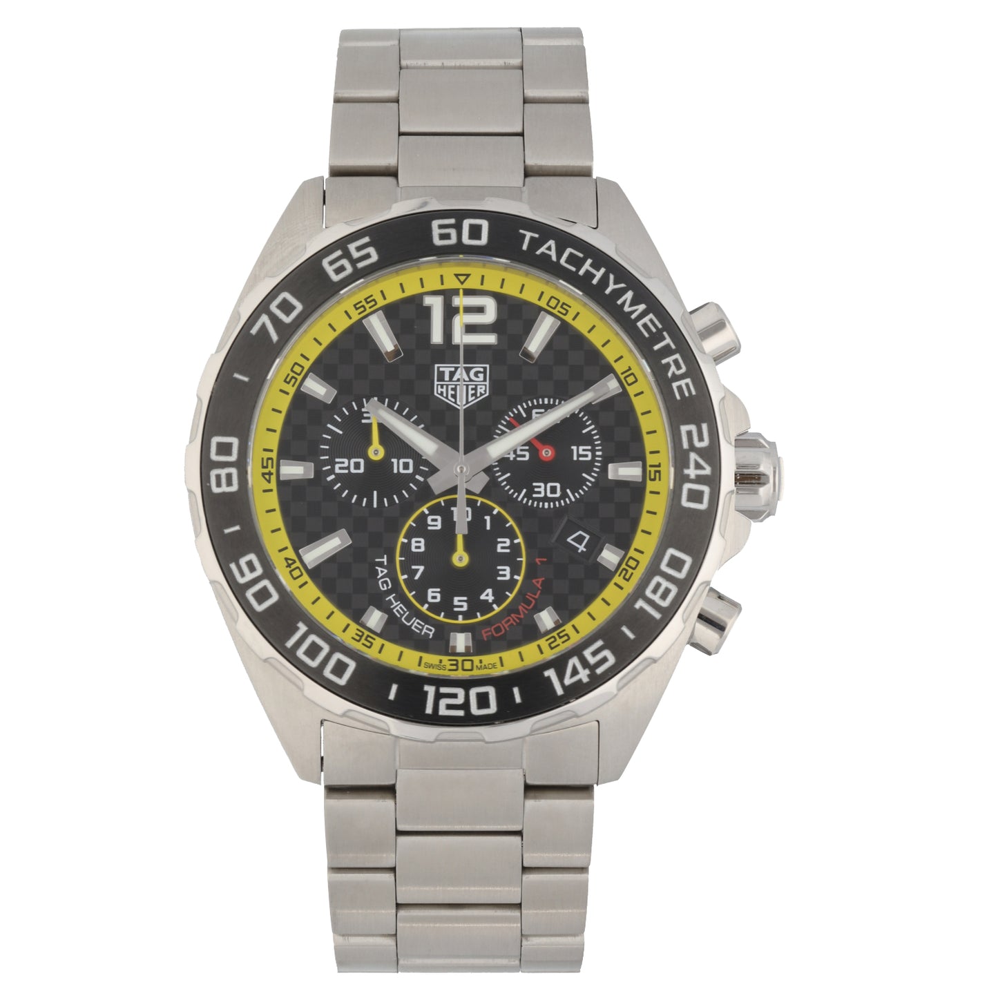 Tag Heuer Formula 1 CAZ101AC 43mm Stainless Steel Watch