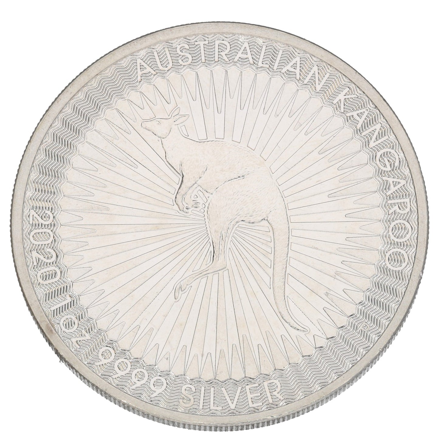 Fine Silver Australian Kangaroo 1 OZ Coin 2020