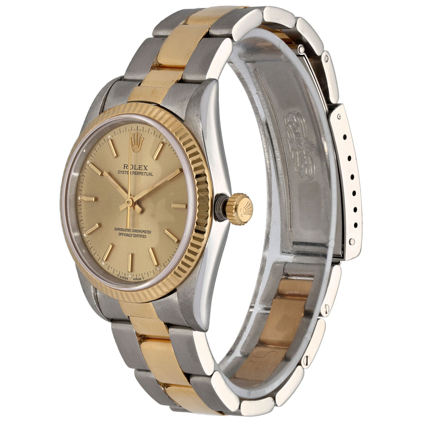 Rolex Oyster Perpetual 14233 34mm Bi-Colour Watch