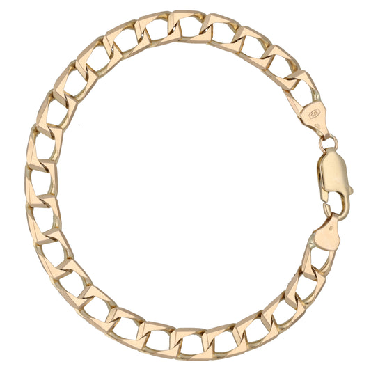 9ct Gold Curb Bracelet