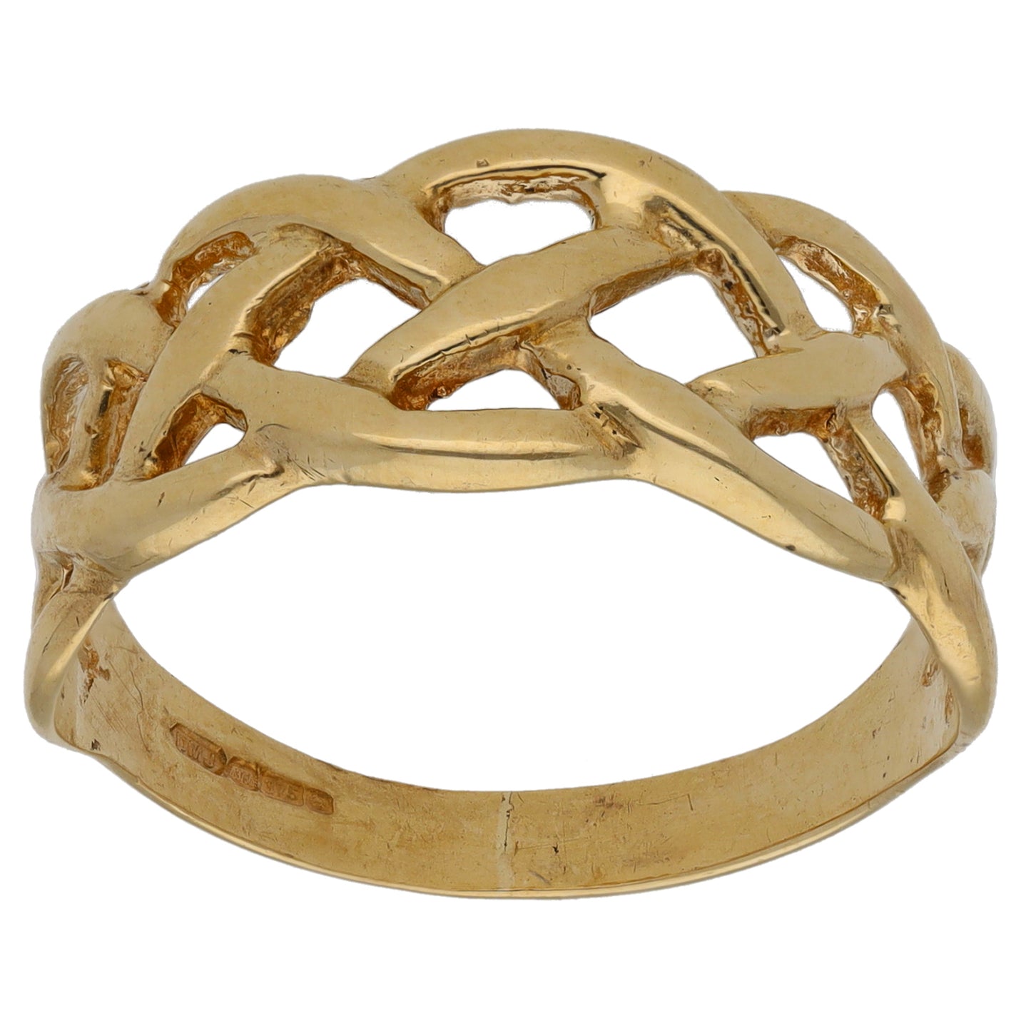 9ct Gold Alternative Ring Size S