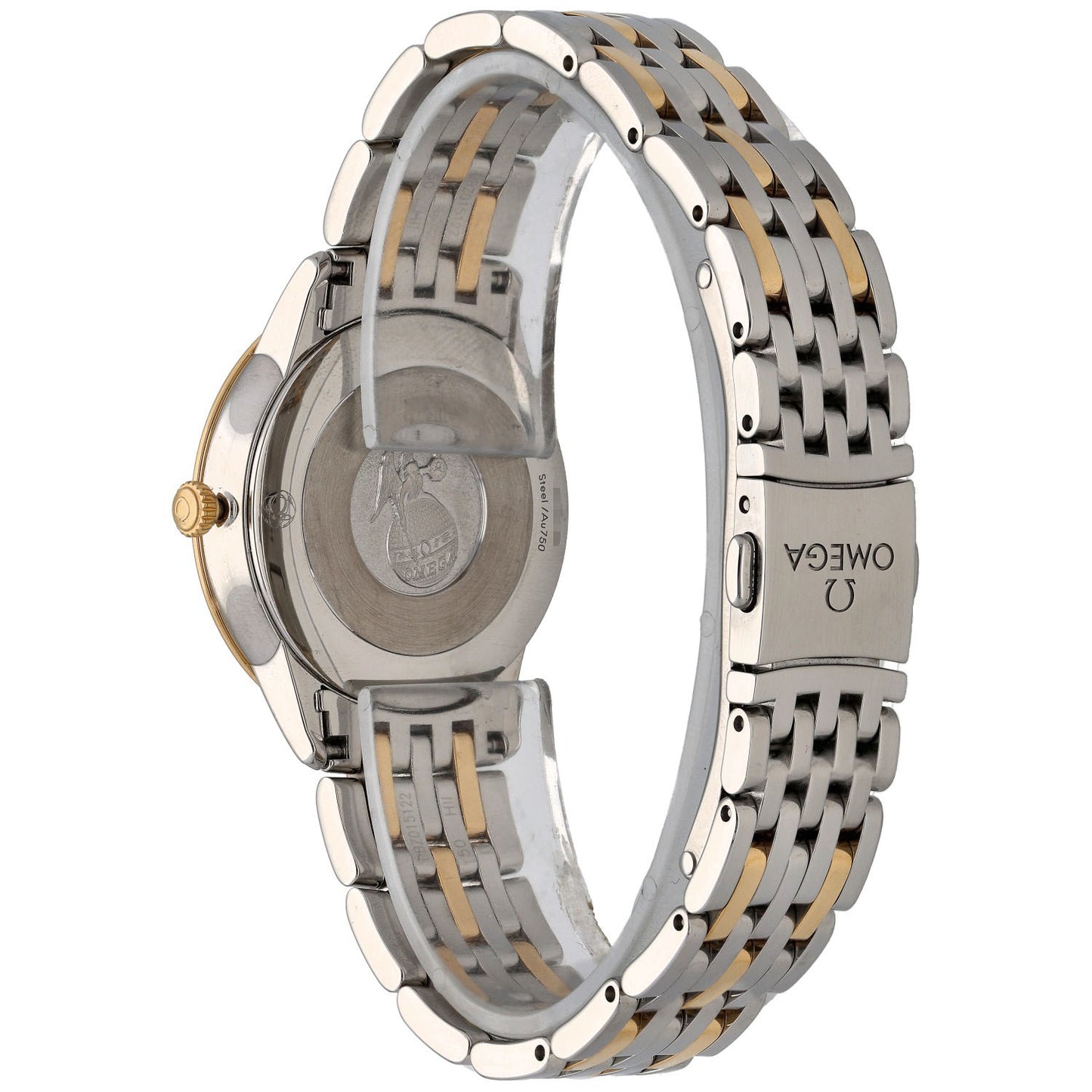 Omega De Ville Prestige 434.20.30.60.02.002 30mm Bi-Colour Watch (Ex-Display)