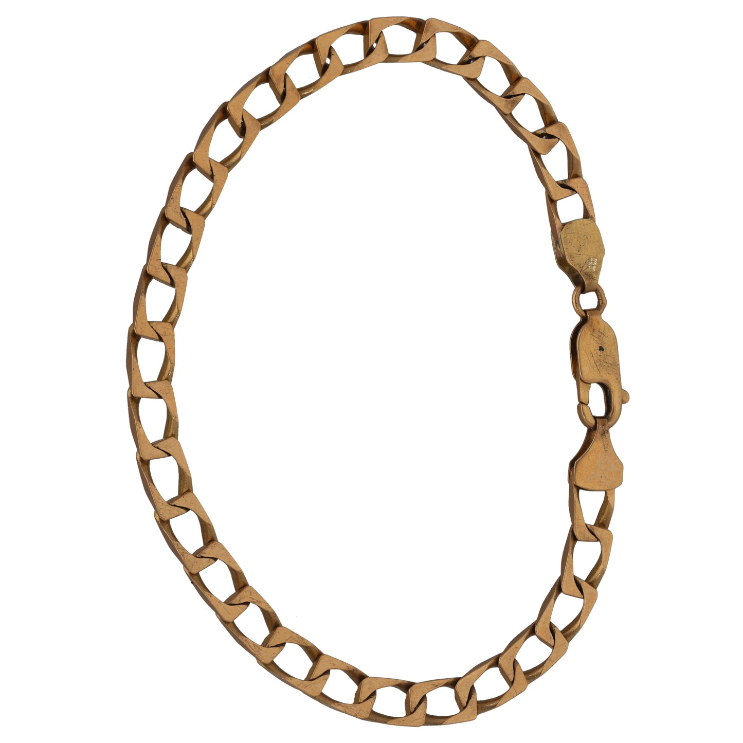 9ct Gold Curb Bracelet