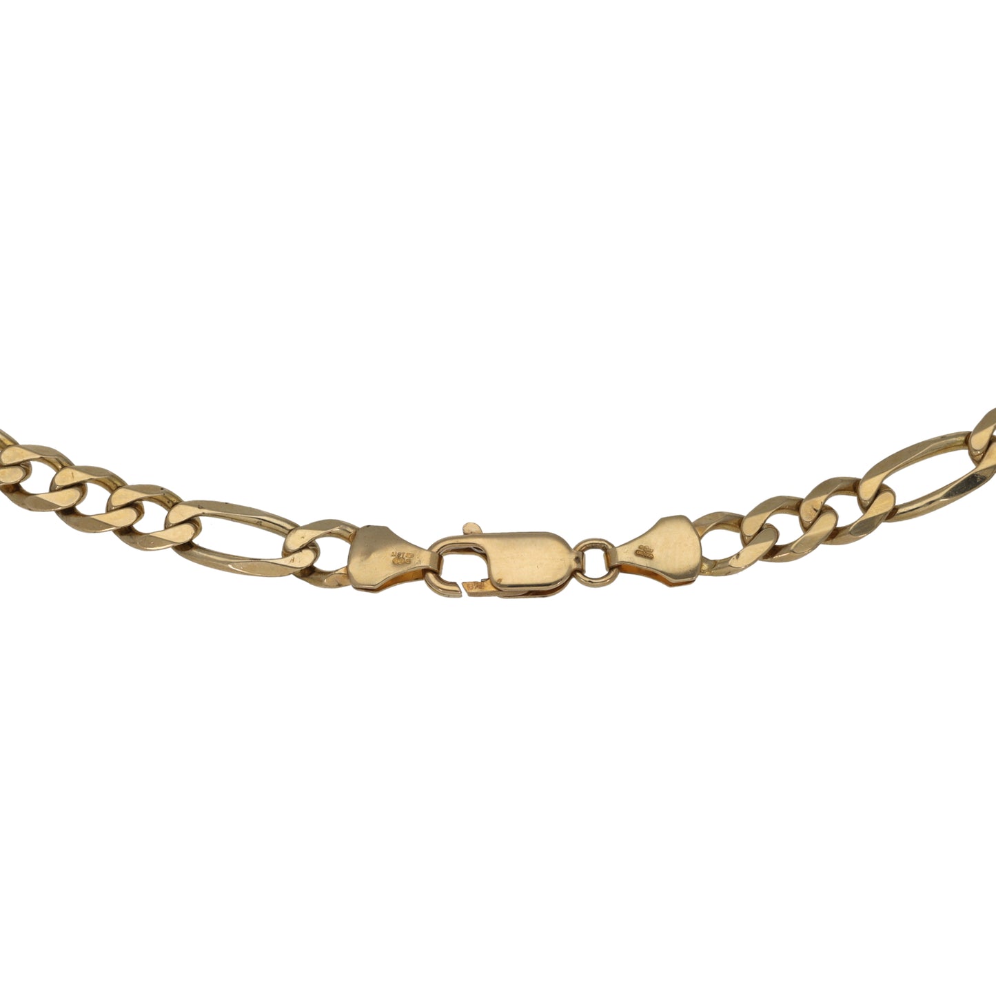 9ct Gold Figaro Chain 26"