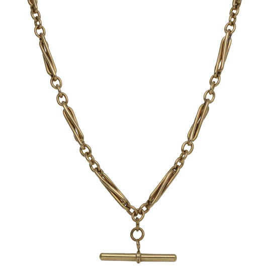 9ct Gold Fancy Necklace 18"