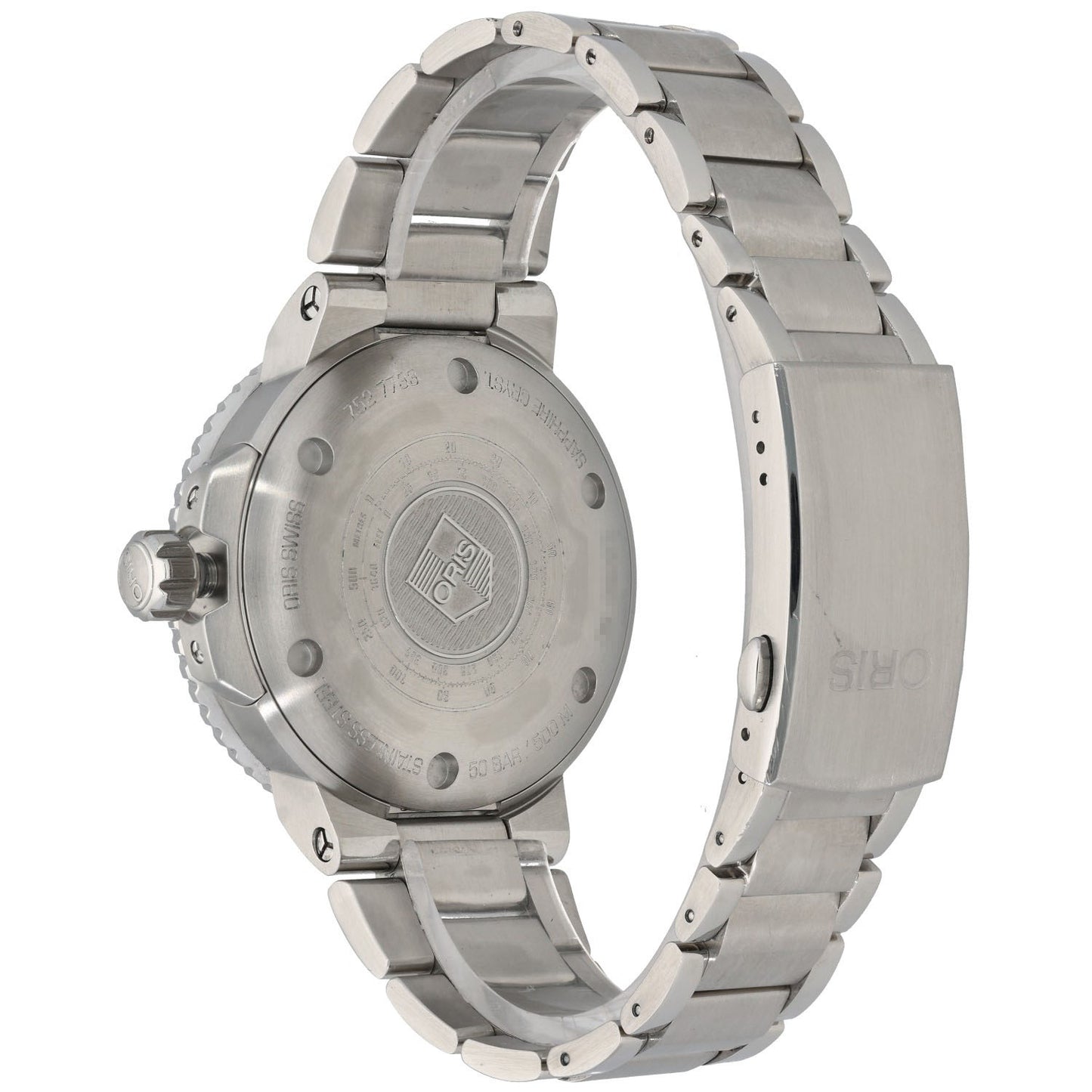 Oris Aquis Hammerhead 7527733 45mm Stainless Steel Watch