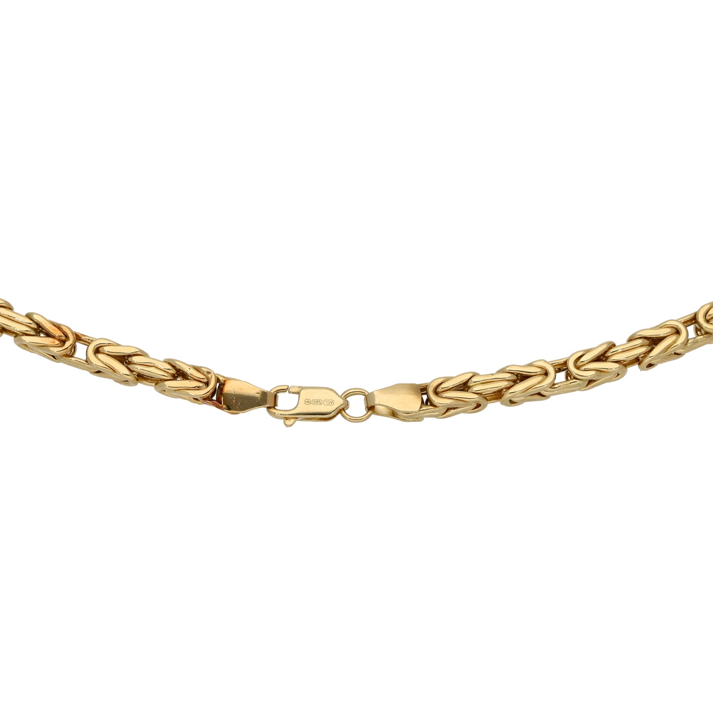 14ct Gold Byzantine Chain 26"