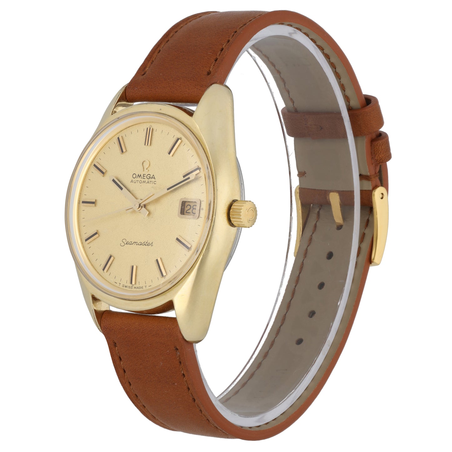 Omega Seamaster 36mm Gold Plated Watch