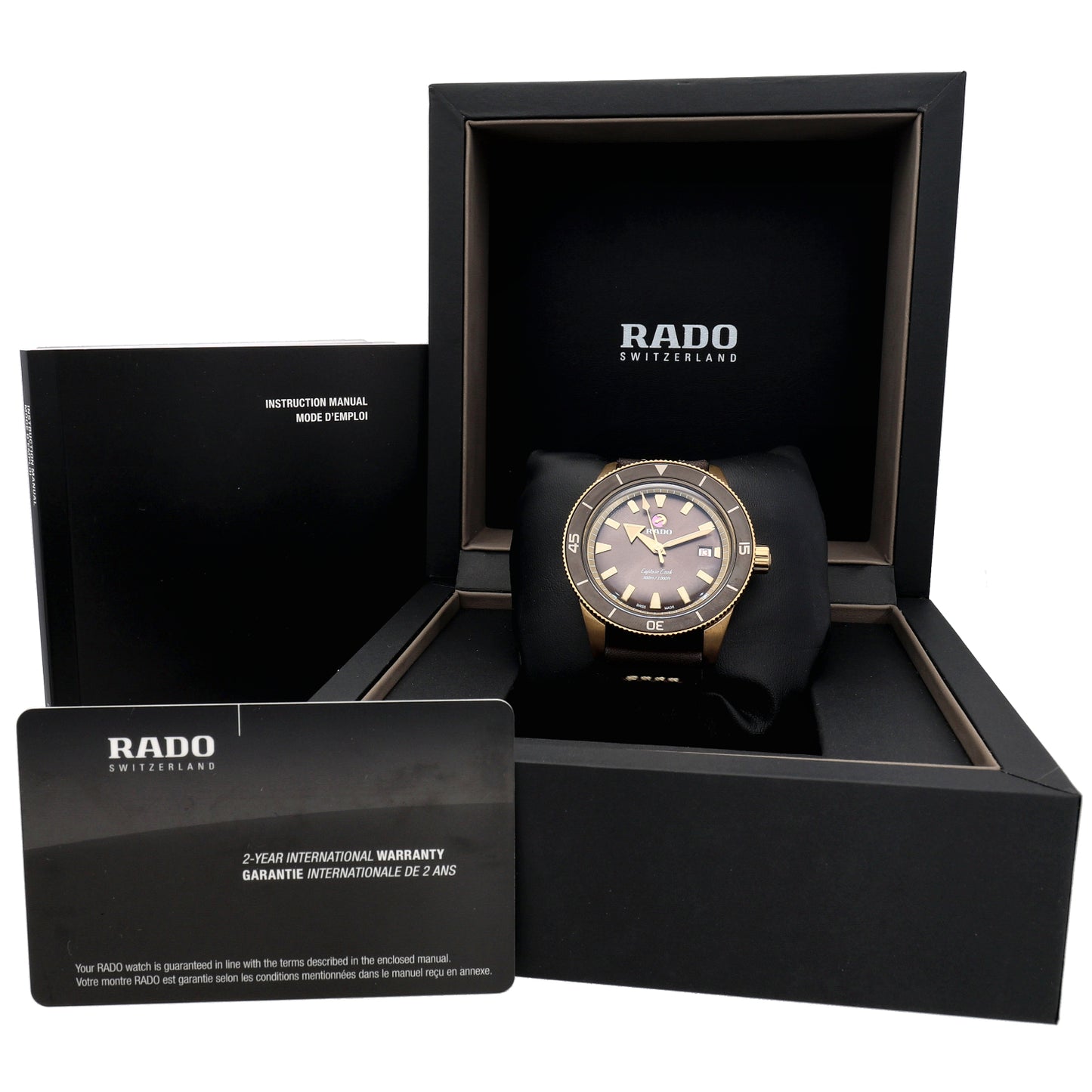 Rado Captain Cook 763.0504.03 42mm Bronze Watch