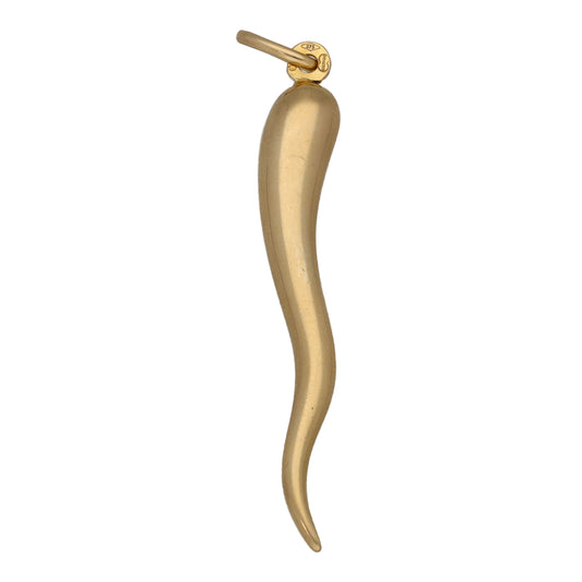 9ct Gold Horn Pendant