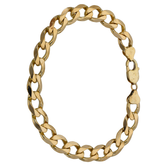 9ct Gold Curb Bracelet