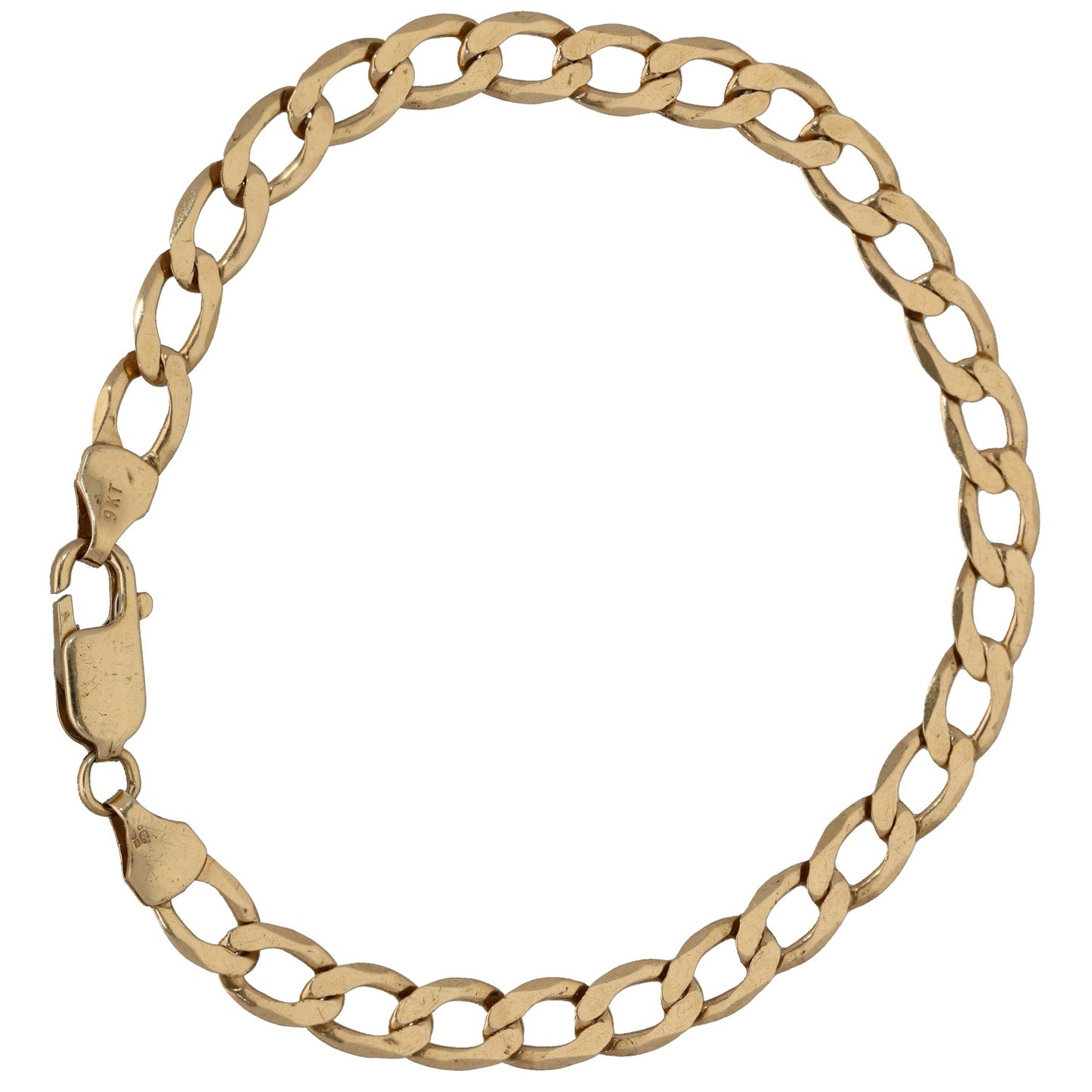 9ct Gold Curb Bracelet