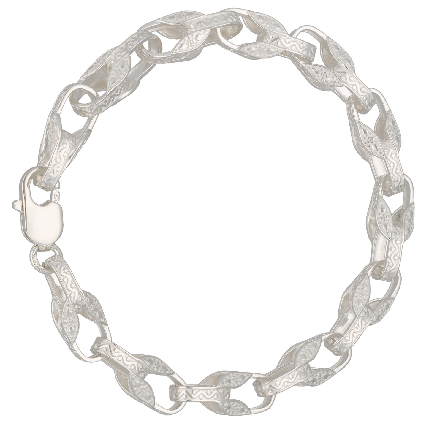 New Sterling Silver Tulip Bracelet