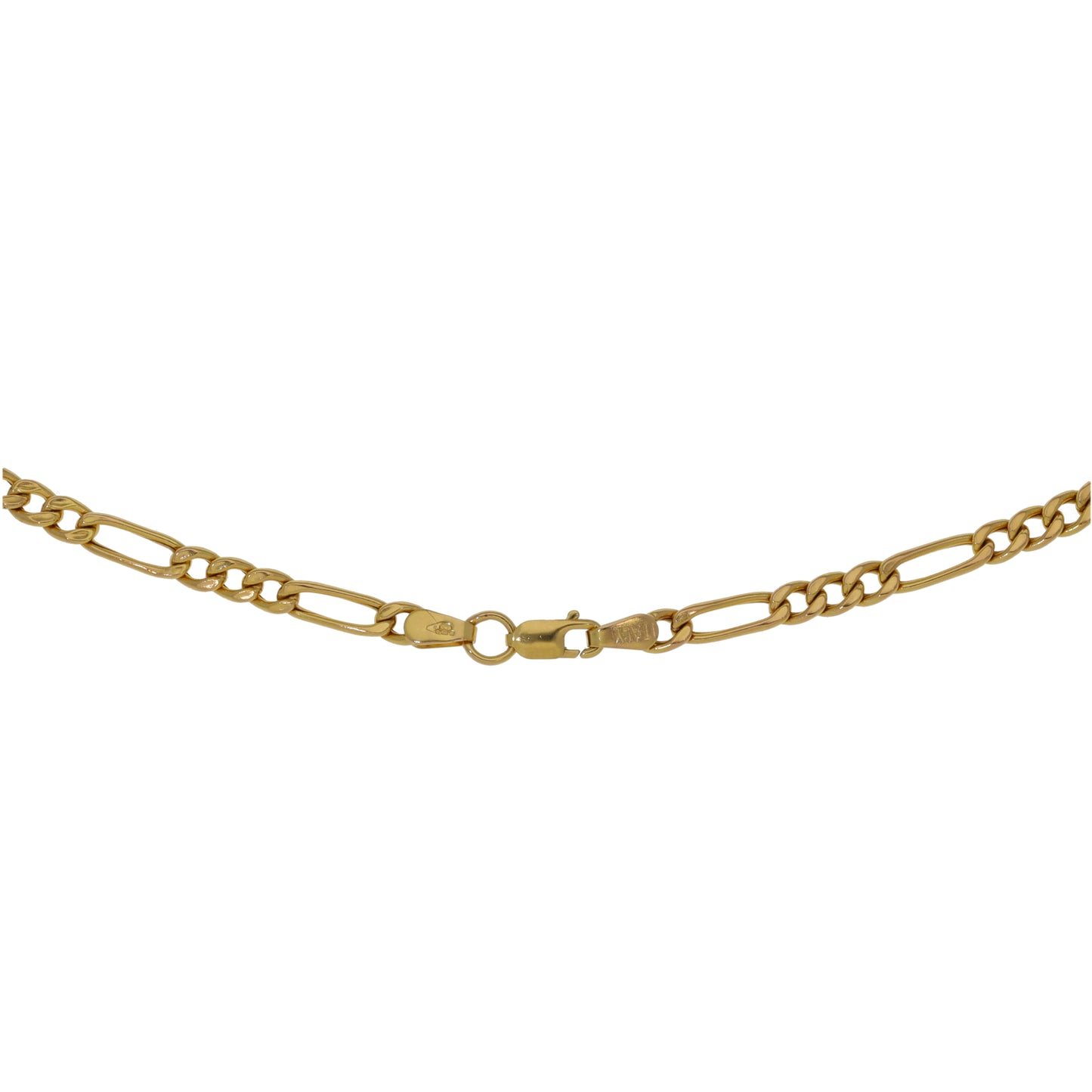 9ct Gold Figaro Chain 24"