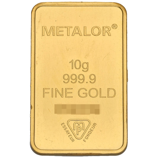 24ct 10g Gold Bar