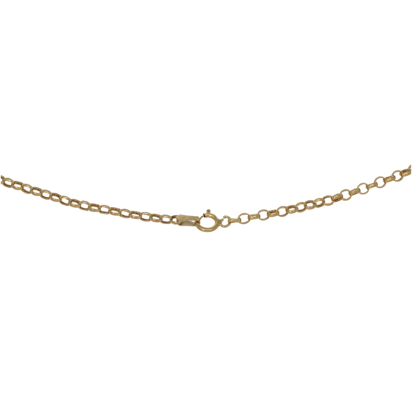 9ct Gold Belcher Chain 20"
