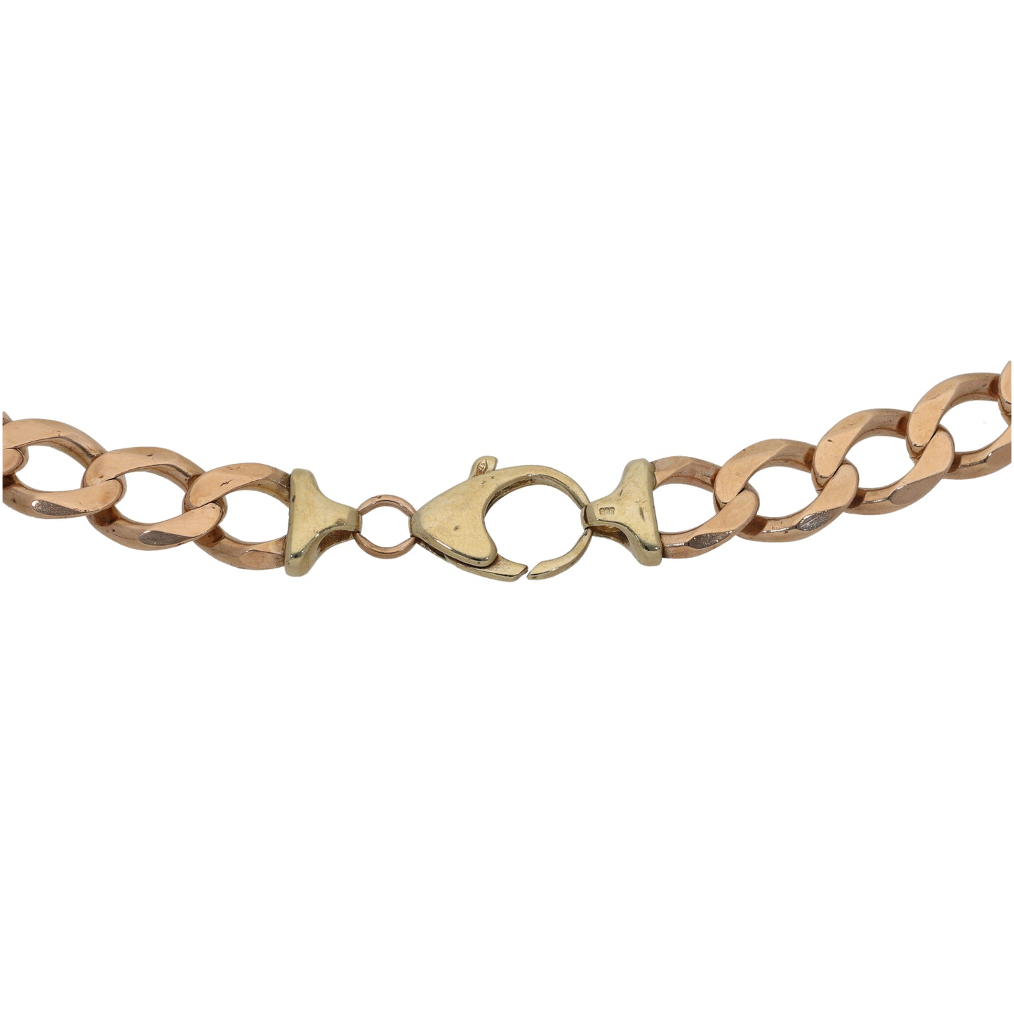 9ct Gold Curb Chain 22"
